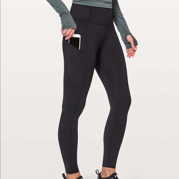 Lululemon Fast and Frees Black 25” - Picture 6 of 6